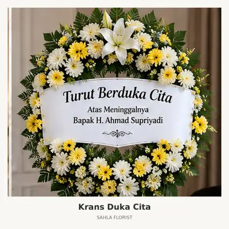 Krans Bunga Duka Pontianak Barat